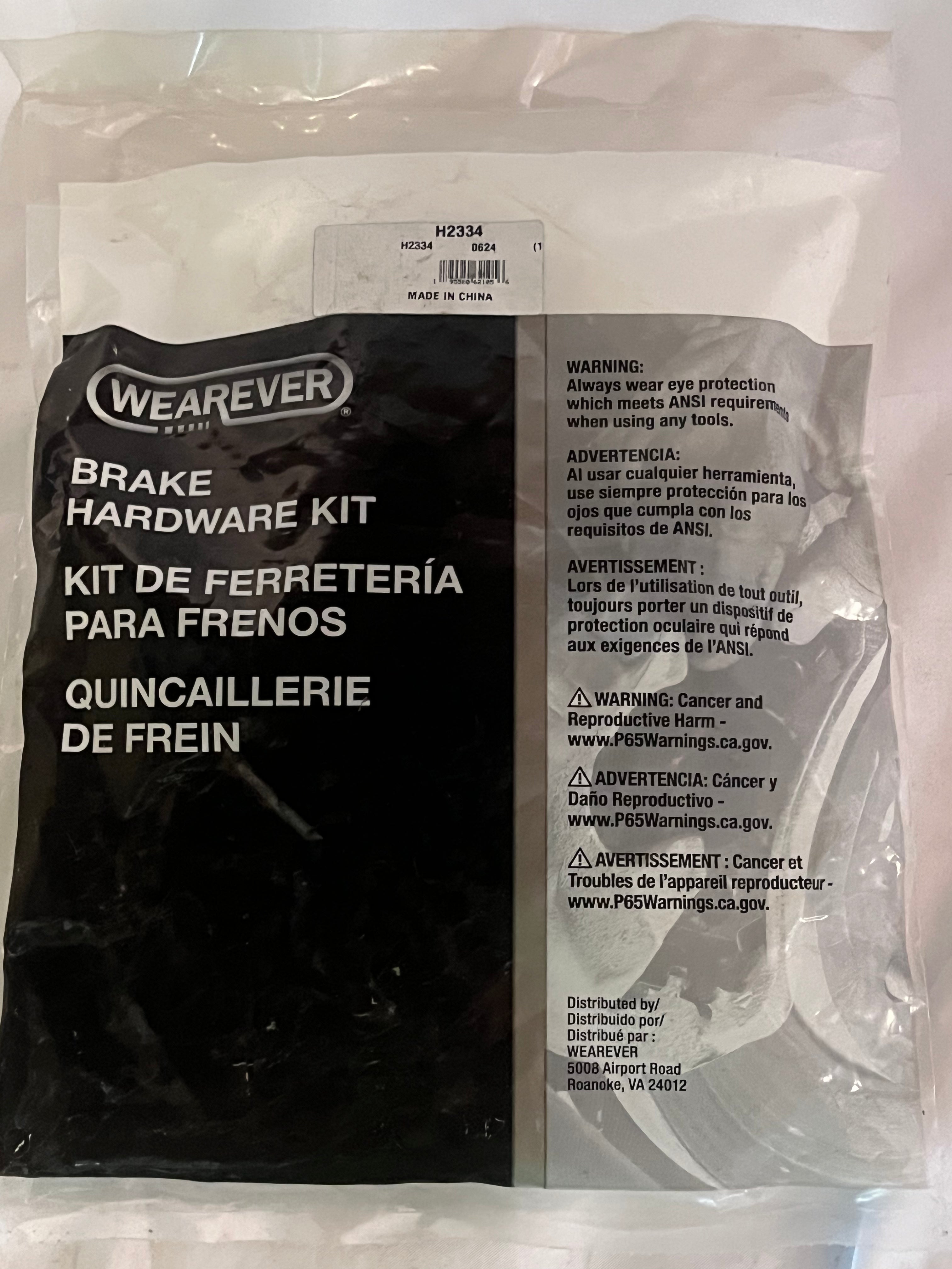 CarQuest Brake Hardware Kit OEM H2334