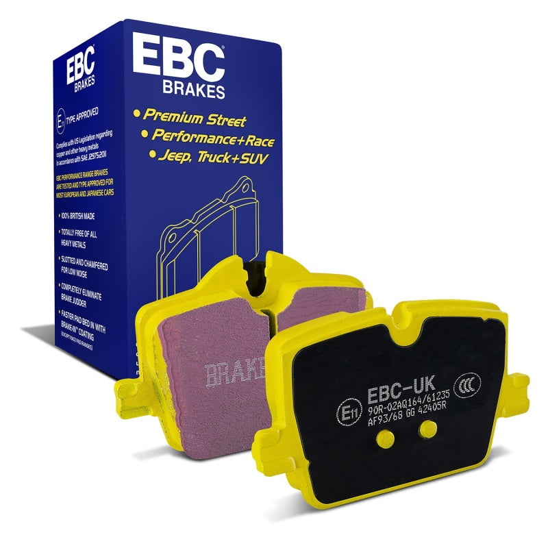 EBC Yellowstuff Rear Brake Pad Set DP42405R - 2019 and Newer BMW Z4 G29 2.0T