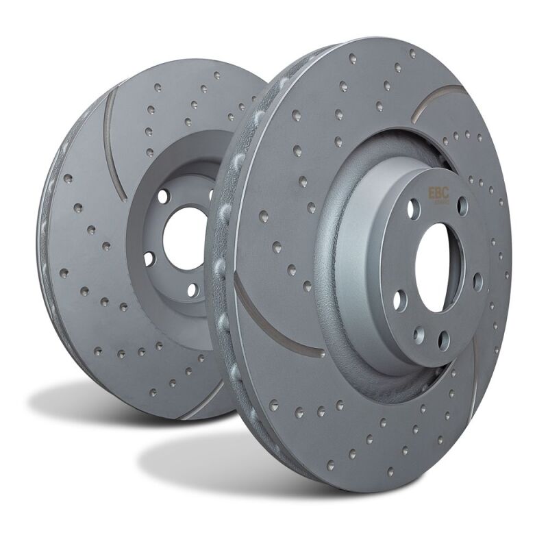 EBC GD553 GD Sport Slotted Front Rotors - 1999-2002 BMW Z3 2.5