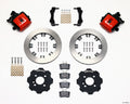 Wilwood Combination Parking Brake Rear Kit 140-10885-R - 11.75in Rotor, Red, Mini Cooper (Requires 17in Wheels)