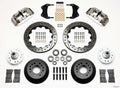Wilwood Narrow Superlite 6R Front Hub Kit 12.88in Drilled Polished - Wilwood ProSpindle (140-9919-DP)
