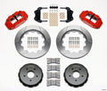 Wilwood 140-9296-R Front Big Brake Kit, Red Narrow Superlite 6R, 14.00in Rotors with Lines - 2004-2006 Pontiac GTO