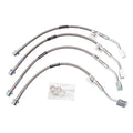 Russell Performance Stainless Steel Braided Brake Line Kit 692190 - 1997-2004 Chevrolet Corvette C5, including Z06