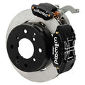 Wilwood 140-17475 Rear Powerlite Big Brake Kit, Plain Face Rotors, Black - 1970-1976 Porsche 914