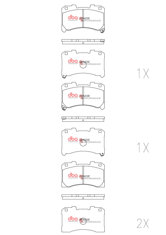 DBA RP Performance Front Brake Pads DB15147RP - 2022+ Toyota GR Corolla