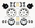 Wilwood Combination Parking Brake Rear Kit 140-11900-D - 11.75in Drilled Rotors - 2011+ Ford Fiesta