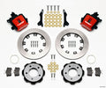 Wilwood Combination Parking Brake Rear Kit 140-11979-R - 12.19in Vented Rotor, Red - 2006-Up Honda Civic / CRZ