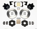 Wilwood CPB Rear Brake Kit 140-10210 with 11.00 in Rotors - Honda Civic / Acura Integra Drum Rear, 2.71 in Hub Offset