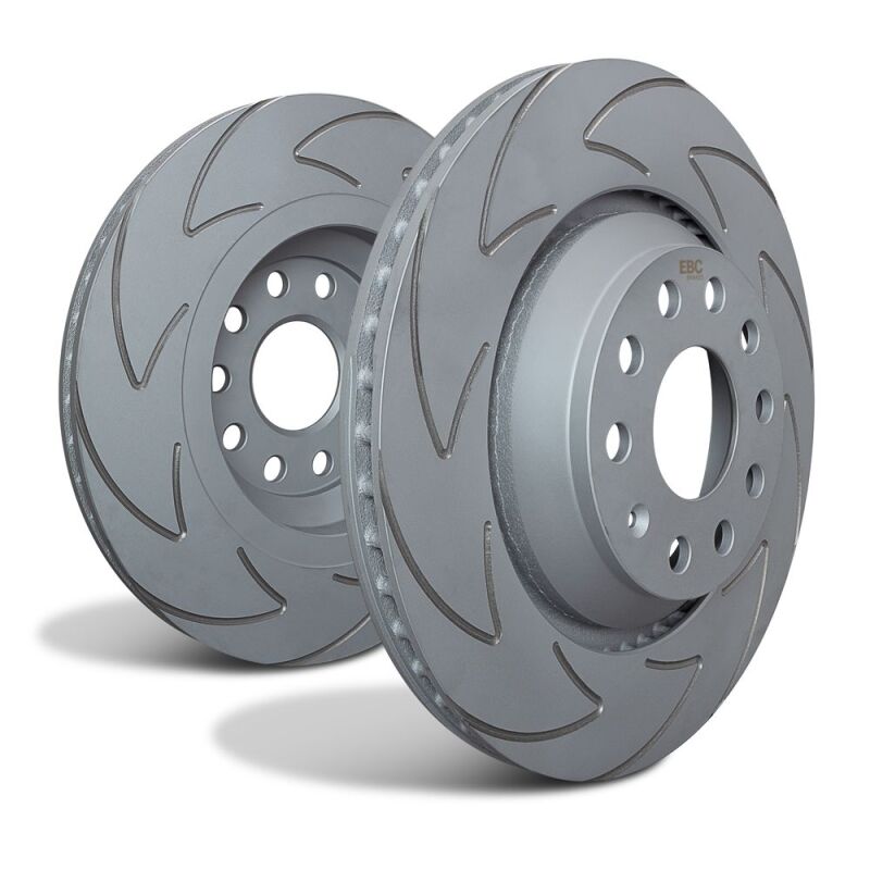 EBC BSD996 BSD V-Slot Rear Rotor Set - 1999-2003 Mitsubishi Lancer Evolution 2.0 Turbo