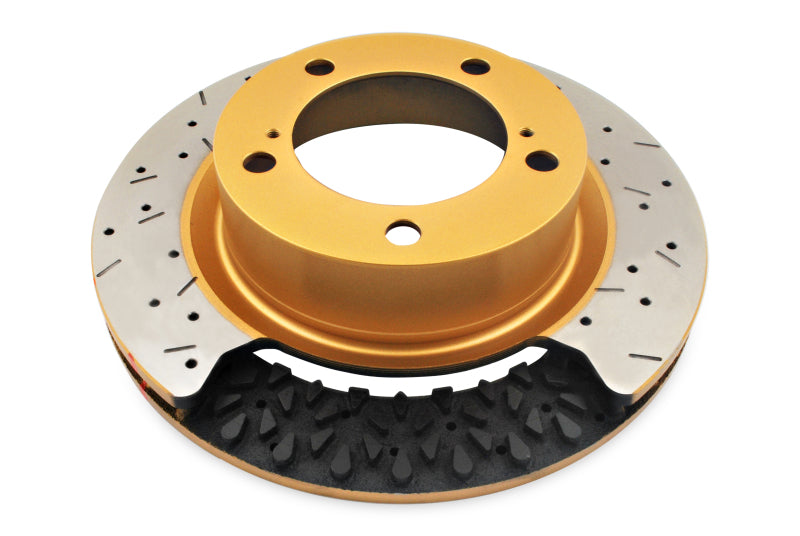 DBA 52280SLVXD 5000 Series Drilled Front Rotor - 2011-2013 BMW 1M (E82) and 2008-2013 BMW M3 (E90/E92/E93)