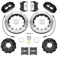 Wilwood 140-18253 Superlite 6R Front Big Brake Kit 14in Slotted Rotors, Flexlines, Black - 1995-1998 Nissan Skyline