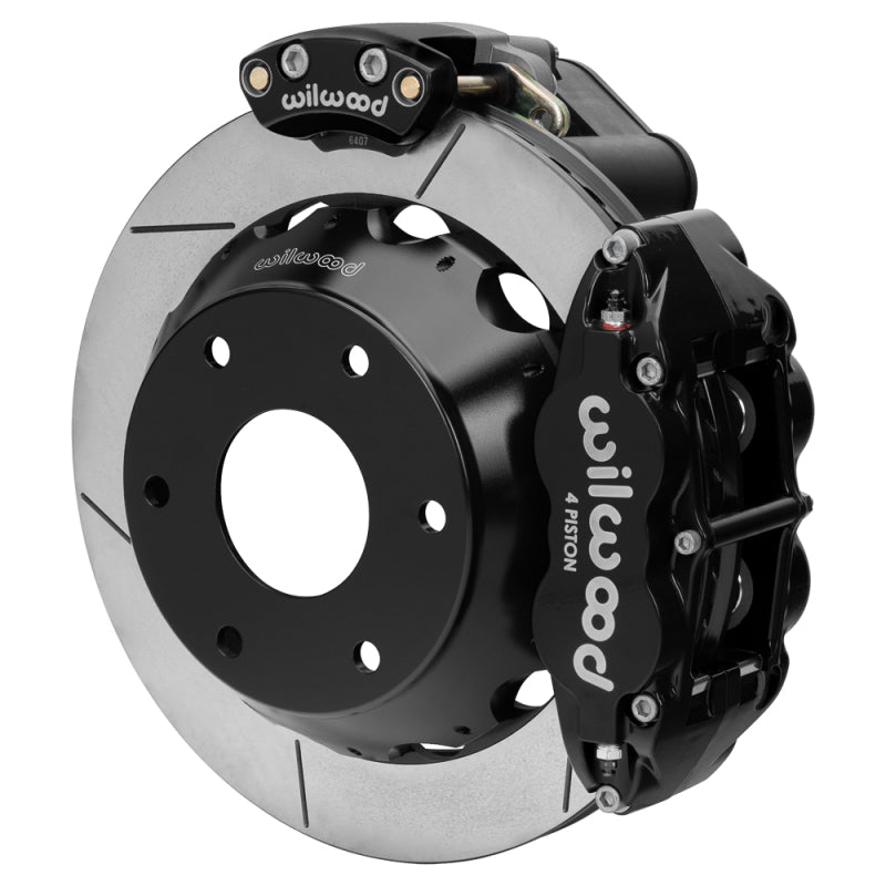 Wilwood FNSL4R Rear Big Brake Kit 140-18152 - 12.88in GT Rotor, EPB, 6-Lug Big Ford New Style, 2.50in Offset