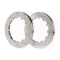 GiroDisc D2-370 Slotted Rear Rotor Rings - Porsche 991 Cup and GT4 Clubsport (PFC or Porsche Hats)