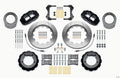 Wilwood 140-13330 Forged Narrow Superlite 4R Front Big Brake Kit 14.00in Rotors, with Lines - 1976-1977 Ford Bronco Dana 44