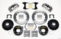 Wilwood Narrow Superlite 4R Rear Parking Brake Kit Polished 140-9218-P - Big Ford New Style 2.36in Offset