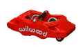 Wilwood SLC56 Front Caliper Red 1.62in Pistons for 12.78x1.26in Rotor - 1997-2004 Corvette C5 / 2005-2013 Corvette C6 Base