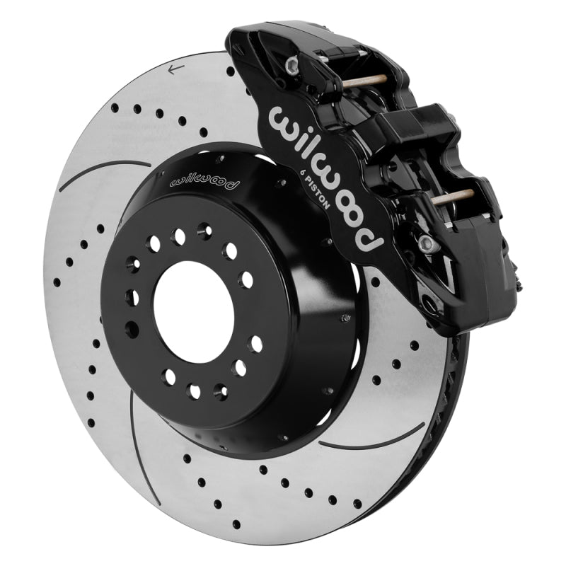 Wilwood AERO6 Front Big Brake Kit 140-17988-D 15.00in SRP Rotors - 2in Drop Aluminum Pro Spindle
