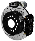 Wilwood Forged Dynalite Rear Electronic Parking Brake Kit for Big Ford - 2.36in Offset, 12.19in SRP Drilled and Slotted Rotor (140-16130-D)
