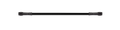 Goodridge 14in Universal Brake Line Assembly 30314TB-BK - Black Hose with Black Zinc Fittings