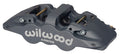 Wilwood Aero6 Forged 6-Piston Caliper 120-13292 - Left-Hand, Black Anodized, 1.62/1.12/1.12 Pistons, 0.80in Pad