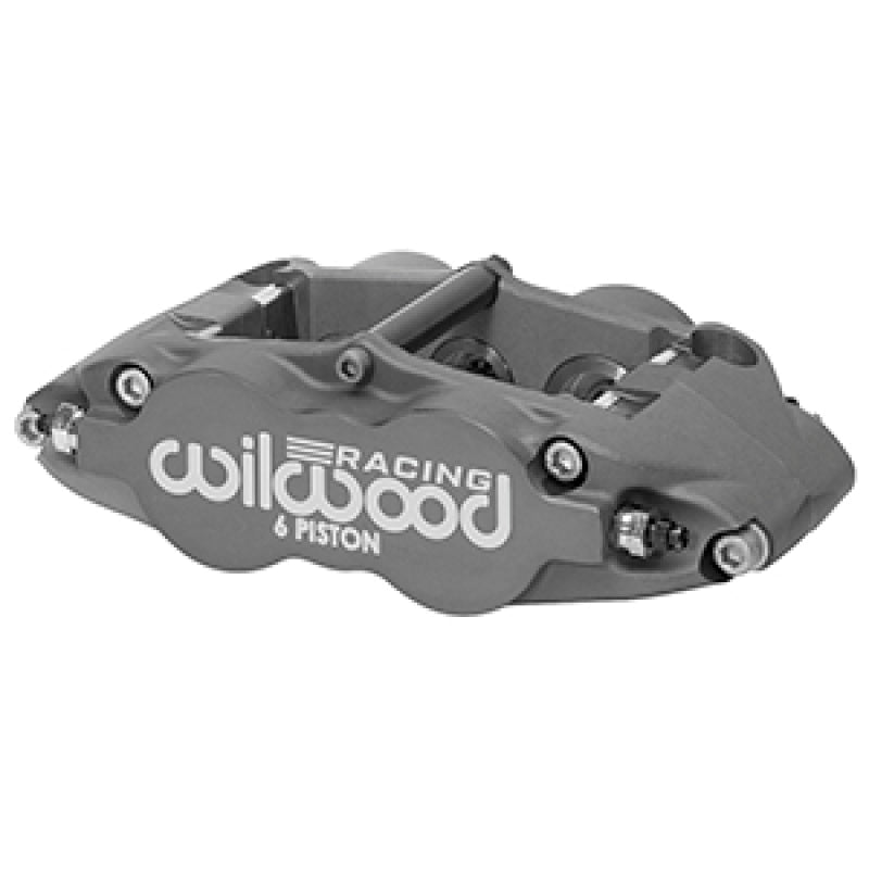 Wilwood FSL6R/ST 120-13267 Right-Hand 6-Piston Caliper, Anodized - Fits 1.25in Rotor