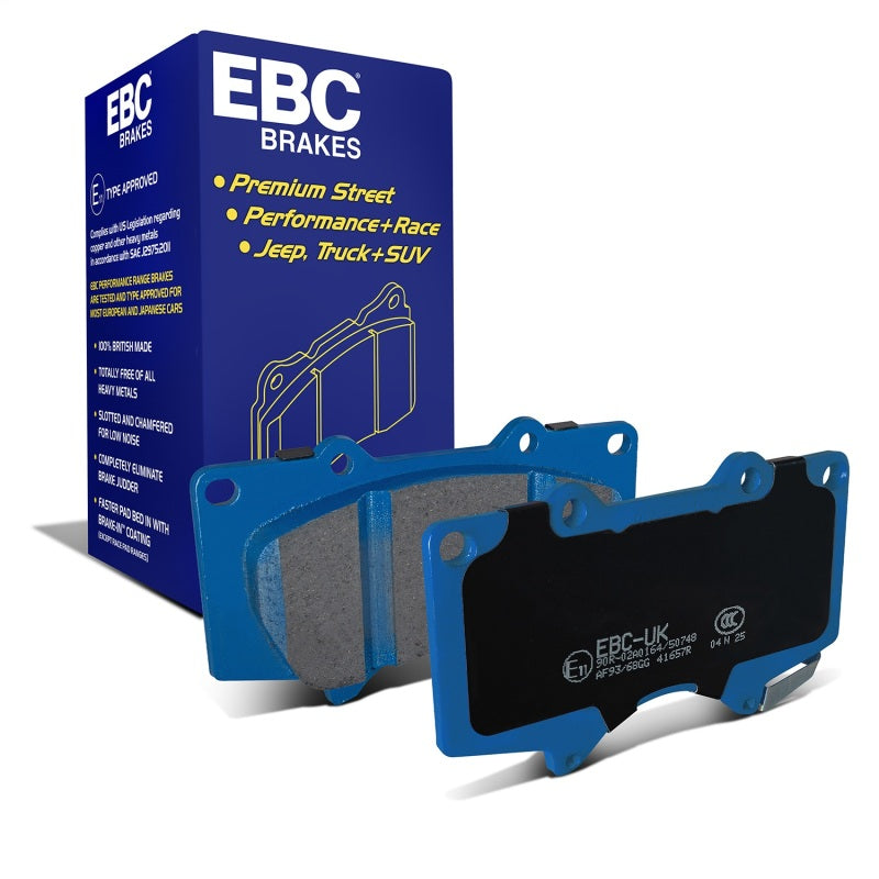 EBC Bluestuff NDX Front Brake Pads DP51657NDX - 2005 and Newer Toyota Tacoma 2WD and 4WD