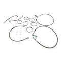 Russell Performance Stainless Braided Brake Line Kit 696510 - 2005-2006 Ford F-250 and F-350 Super Duty 4WD, 6in Lift