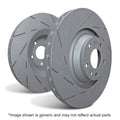 EBC USR Ultimax Slotted Front Brake Rotor Set USR1308 - 2012+ Ford C-Max 2.0 Hybrid
