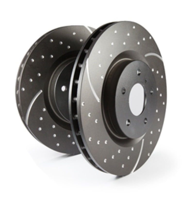 EBC GD2201 GD Sport Slotted Front Rotors - 2019 Hyundai Veloster N 2.0T (2nd Gen)