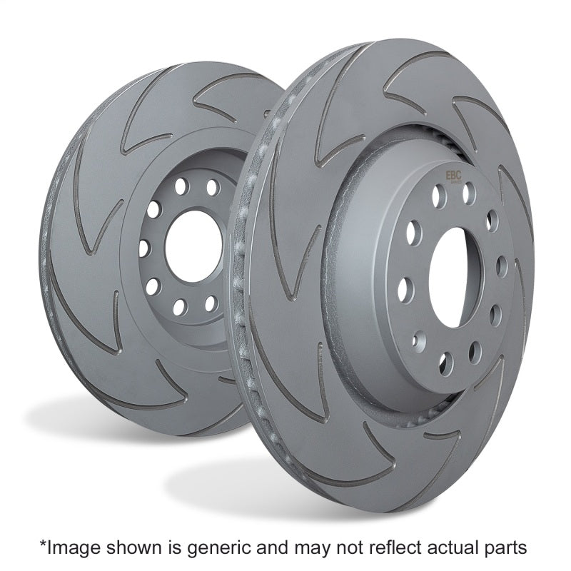 EBC BSD Series V-Slot Front Brake Rotors BSD932 - 2001-2002 BMW Z3 3.0 (Left and Right Pair)