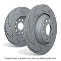EBC BSD Series V-Slot Rear Brake Rotor Pair BSD1511 - 2008-2014 Subaru Impreza STI 2.5L Turbo