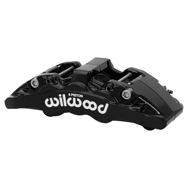 Wilwood Aero6-DM Left-Hand Caliper Black 120-16824-BK - GM 1999-2018 Applications