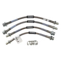 Russell Performance Street Legal Stainless Braided Brake Line Kit 686000 - 1991-1999 Mitsubishi 3000GT 2WD