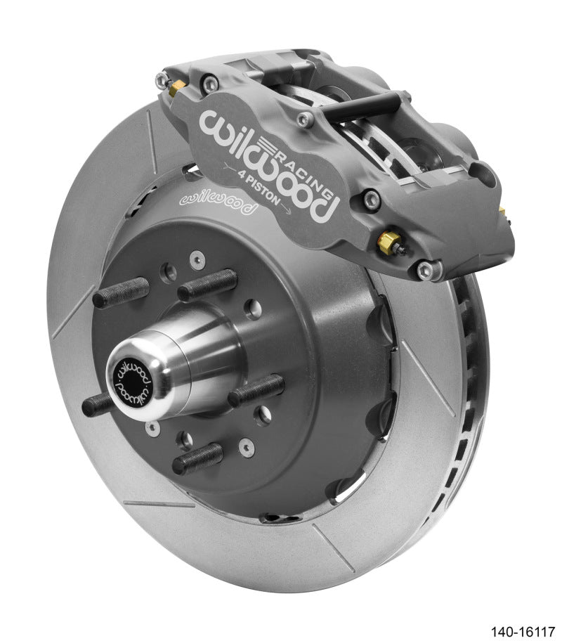 Wilwood Forged Superlite 4R Road Race Front Big Brake Kit 12.19in Rotor with Lines - 1982-1992 Camaro (140-16117)