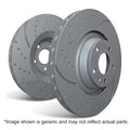 EBC GD7718 GD Sport Slotted Front Rotors - 2008-2014 Ford Econoline E150
