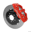 Wilwood AERO6 Front Big Brake Kit 14.00in Rotors Red w/Lines - 2000-2006 BMW M3 E46