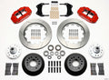 Wilwood Narrow Superlite 6R Front Big Brake Kit, Red Calipers, 14.00in Rotor - WWE ProSpindle Radial Mount