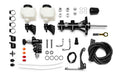 Wilwood Remote Tandem Master Cylinder Kit 15/16in Bore with Bracket and Valve - Black - Ford Mustang