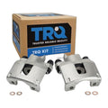 Rear Brake Caliper Set Driver Passenger Side With Brackets Without Pads Pair