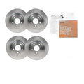 Front & Rear Brake Rotors + Ceramic Pads for 2005-2009 Subaru Legacy Outback