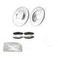 12.02" Front Brake Rotors & Front Brake Pads Kit For 02-05 Ford Explorer S-54094