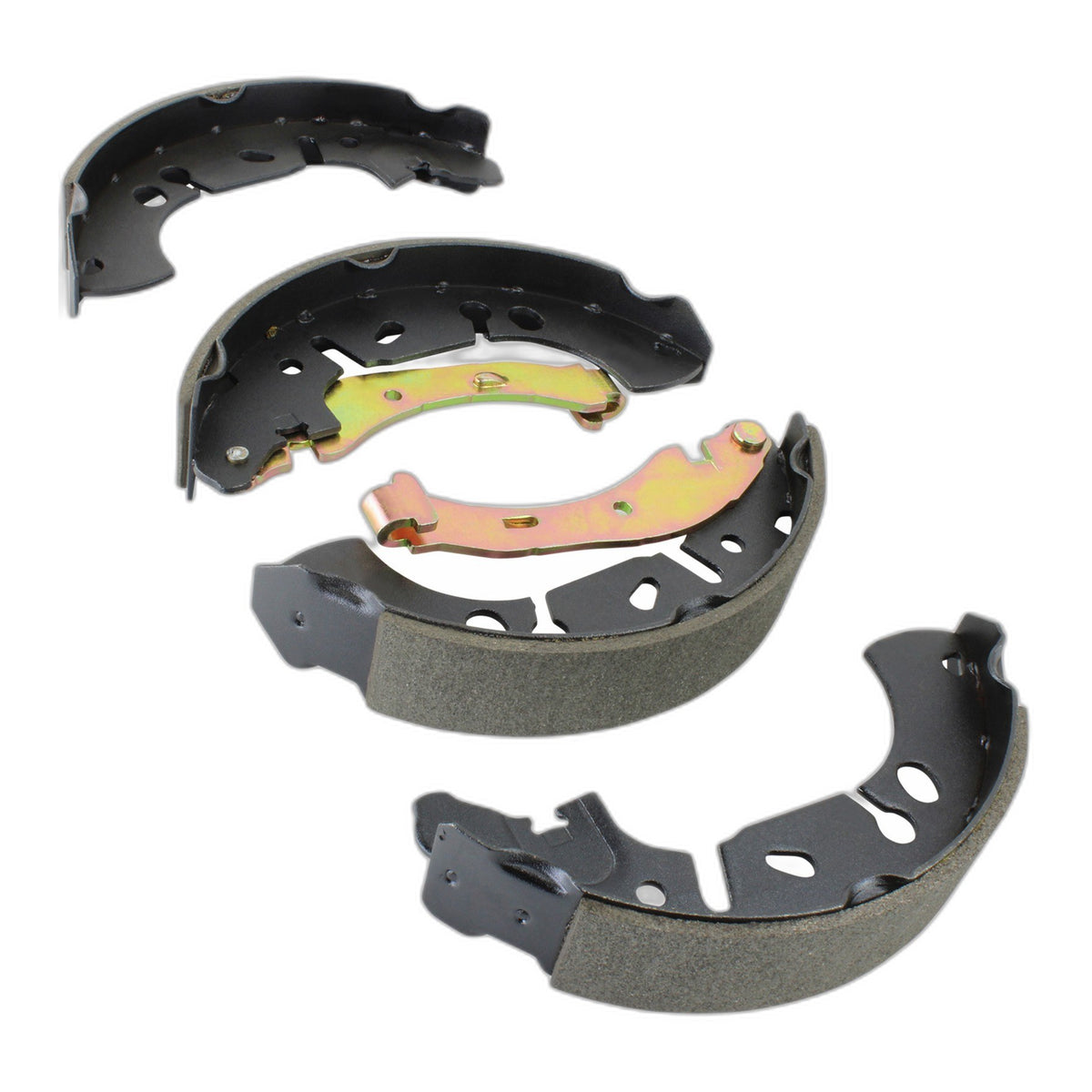 QUALITY-BUILT Rear Drum Brake Shoes FS1046