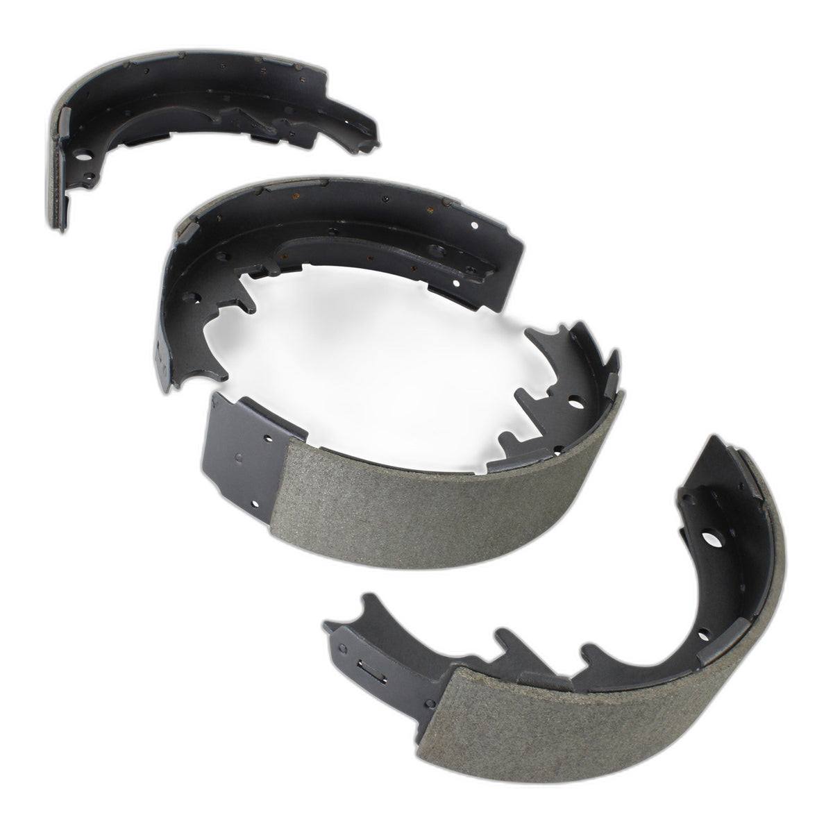 QUALITY-BUILT Front/Rear Drum Brake Shoes FS581