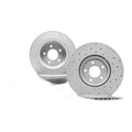 Front Rear Drilled Disc Brake Rotors + Pads Kits for Ford Escape Transit Connect