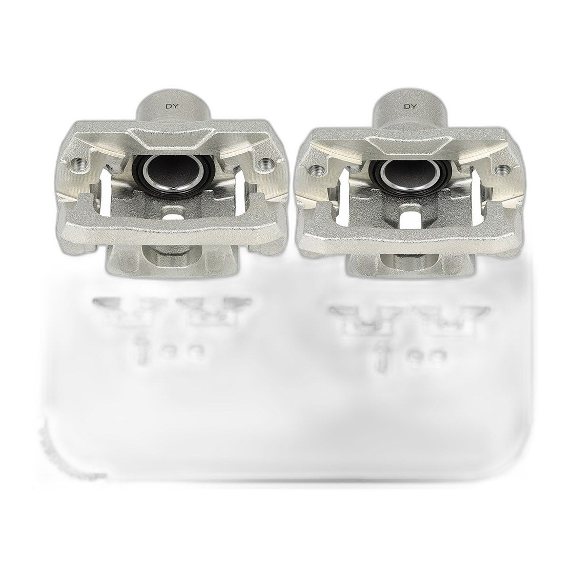 Rear Left Right Brake Calipers w/ Bracket Pair For 2007 2008 2009 2010 Ford Edge