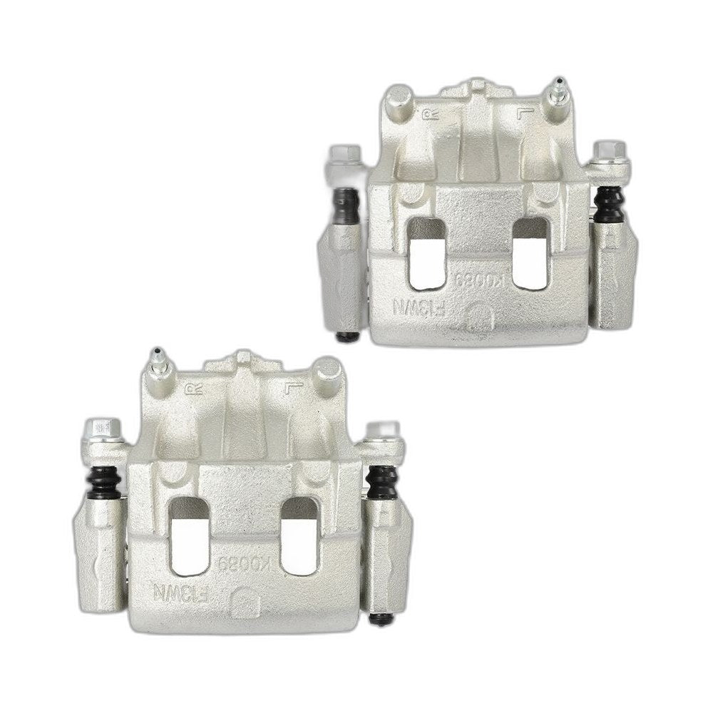 Pair Front Brake Calipers w/ Bracket For 2007 2008 2009 FORD EDGE AWD 18B5026A