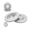 AWD Front Rear Brake Rotors & Pads Kit For 2007 - 2010 Ford Edge Lincoln MKX