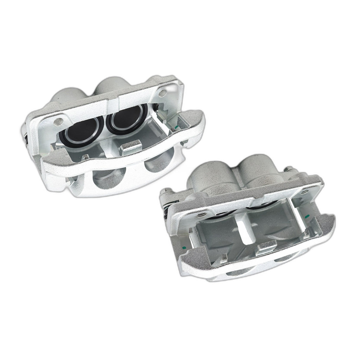 Front Disc Brake Calipers Pair w/ Brackets For 2005-2008 Ford F-150 4.6L 5.4L