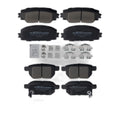 Brake Pads Set Front Rear for Toyota Prius 2010-2020 Ceramic P1184 P1354