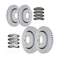 For Ford F-150 Front Rear Brake Rotors Brakes Pads Brakes Rotor and Pad Kits